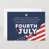 Einladungspostkarte (Vorne/Hinten)