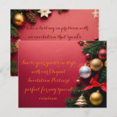 Einladungspostkarte (Vorne/Hinten)