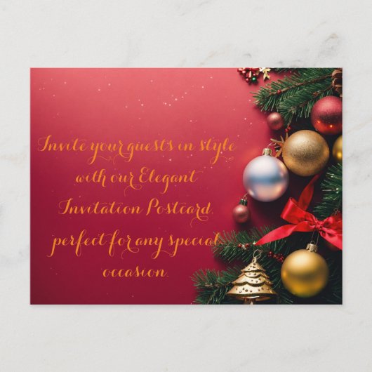 Einladungspostkarte (Vorderseite)