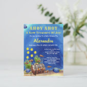 Einladungspostkarte (Stehend Vorderseite)