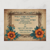 Einladungspostkarte (Vorderseite)