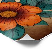 Einladungspostkarte Poster (Ecke)