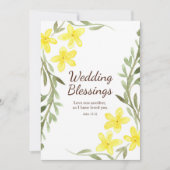 Einladungsschrift Hochzeit John 15 12 Christlich Einladung (Vorderseite)