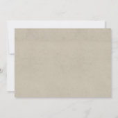 Einladungsstil für Hochzeiten in Zeitungen (anpass Einladung (Rückseite)