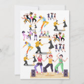 Einladungstanzankündigungen Einladung (Vorderseite)