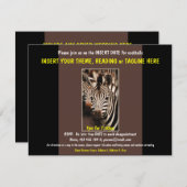 Einladungsvorlage - anpassbar einladung (Vorne/Hinten)