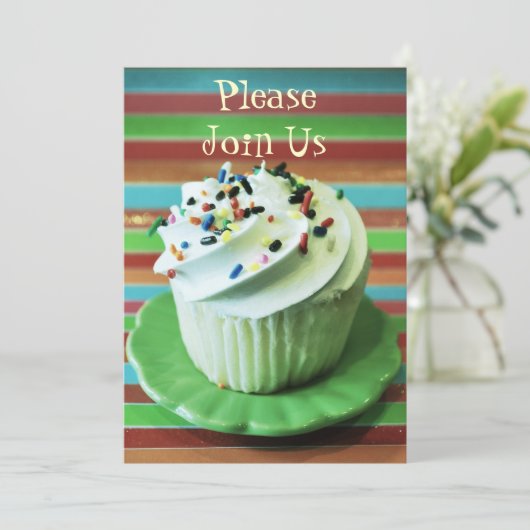 Einladungsvorlage Einladung (Stehend Vorderseite)