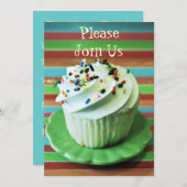 Einladungsvorlage Einladung (Vorne/Hinten)