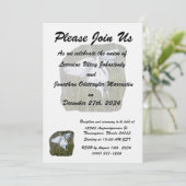 Einladungsvorlage Einladung (Stehend Vorderseite)