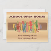 Einladungsvorlage Elementarische Bildung Einladung (Vorderseite)