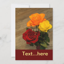 Einladungsvorlage für Hochzeitkarten