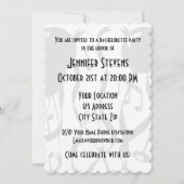 Einladungsvorlage für kundenspezifische Junggeseli Einladung (Rückseite)