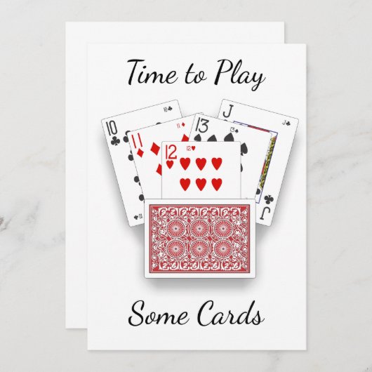 **EINLAGE FÜR KARTEN** EINLADUNG (Vorne/Hinten)