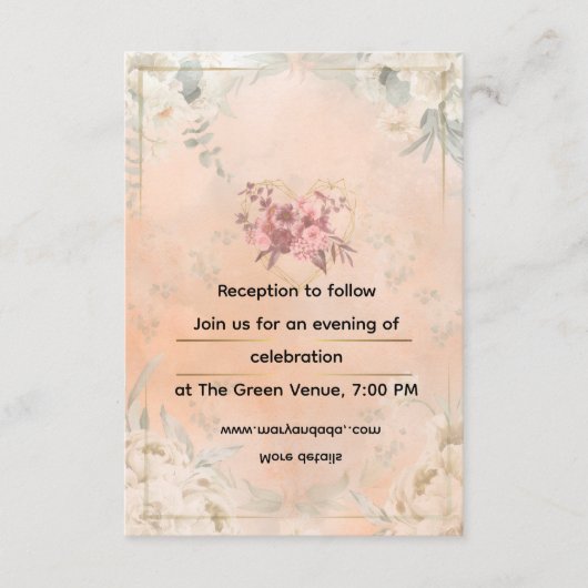 Einlagekarte Begleitkarte (Vorderseite)