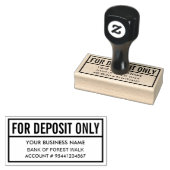 Einlagen von Unternehmen Gummistempel (Stempel)