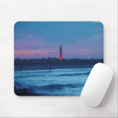 Einlass-Leuchtturm-Dämmerung Mousepad Ponce Des (Mit Mouse)