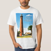 Einlass-Leuchtturm Ponce Des Leon, Florida-T - T-Shirt (Vorderseite)