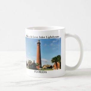 Einlass-Leuchtturm Ponce Des Leon, Florida-Tasse Kaffeetasse