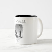 Einlass Leuchtturm Ponce Des Leon, Florida Zweifarbige Tasse (VorderseiteRechts)