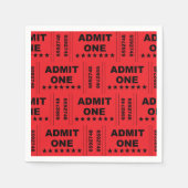 "Einlass" Papier Napkins Serviette (Vorderseite)