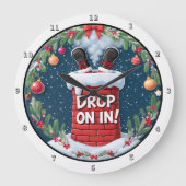 Einlassen Große Wanduhr (Vorderseite)