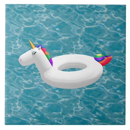 Einlaufbecken bis hin zu türkisblauem Wasser Fliese (Vorderseite)