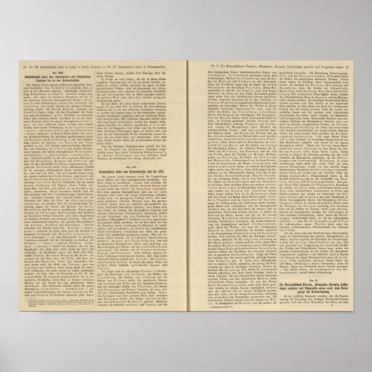 Einleitung 1819 Deutschland IIIV Poster (Vorne)