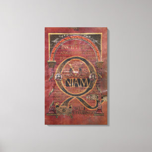 Einleitung des Evangeliums von St Luke Leinwanddruck