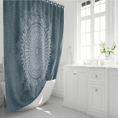 Einleitung des Massenkreises Duschvorhang