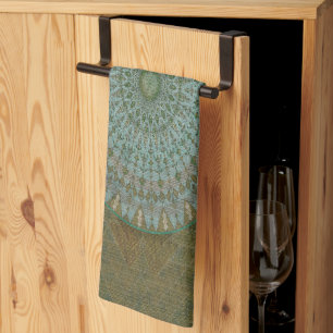 Einleitung des Massenkreises Geschirrtuch