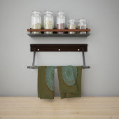 Einleitung des Massenkreises Geschirrtuch