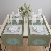 Einleitung des Massenkreises Mittelgroßer Tischläufer