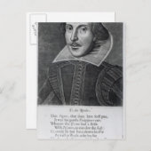 Einleitung, "Herr William Shakespeares Postkarte (Vorne/Hinten)