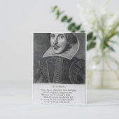 Einleitung, "Herr William Shakespeares Postkarte (Stehend Vorderseite)