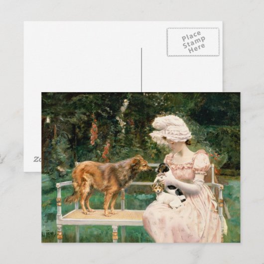 Einleitung Postkarte (Vorne/Hinten)