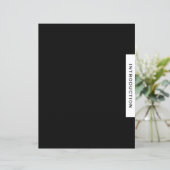Einleitung | Präsentationsabteilung | Schwarz (Stehend Vorderseite)