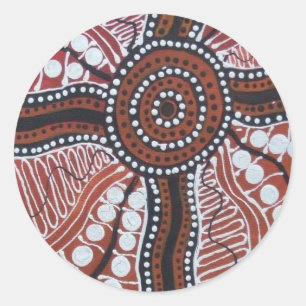 Einleitung Runder Aufkleber