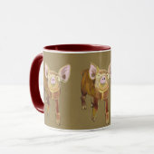 Einleitung zu einem Schwein Tasse (Vorderseite Links)