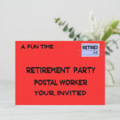 EINLEITUNGEN ZUR BEKÄMPFUNG VON ARBEITSLOSEN EINLADUNG (Stehend Vorderseite)