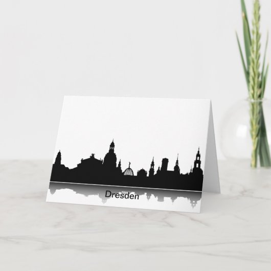 Einline mit Dresden Karte (Vorderseite)
