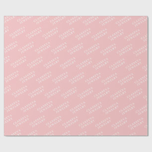EINLOGO NACH MASS MODELL STILVOLLE MODERNE ELEGANT GESCHENKPAPIER