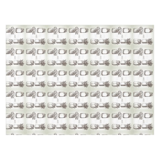 Einmach Gläser Tischdecke (Vorderseite (Horizontal))