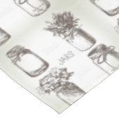 Einmach Gläser Tischdecke (Schrägansicht)