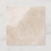 Einmal auf Anfrage für das Woodland-Buch Begleitkarte (Rückseite)