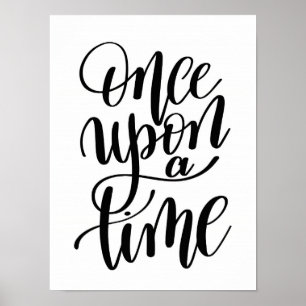 Einmal auf dem Poster