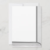 Einmal auf dem Zeitstorybook Brautparty Rosa Einladung (Rückseite)