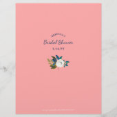 Einmal auf der Liebe Story Bridal Libs Game Flyer (Hinten)