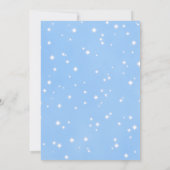 Einmal auf der Messe Burg Babydusche Einladung (Rückseite)