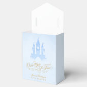 Einmal auf der Messe Burg Babydusche Geschenkschachtel (Geöffnet)