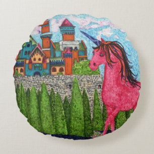 Einmal auf ein rundes Kissen